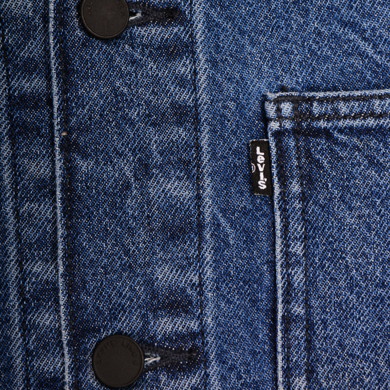 LEVIS S40116 Denim TRUCKER Mens Jeans Jacket Regular Fit Cotton Blue  Boyfriend